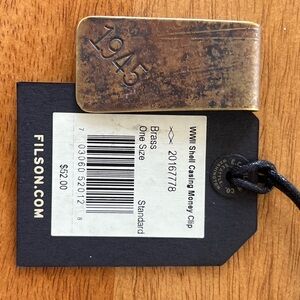 Filson Brass Money Clip